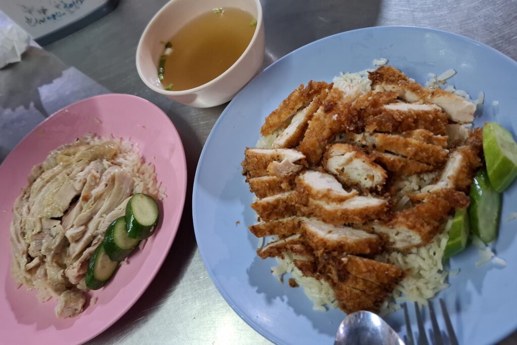 カオマンガイとカオマンガイトードの写真